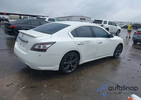 2014 Nissan Maxima 3.5 Sv from USA, damaged, VIN 1N4AA5AP4EC465502